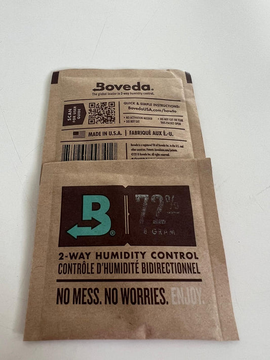 שקיות לחות בובדה - Boveda 72% - 8גרם